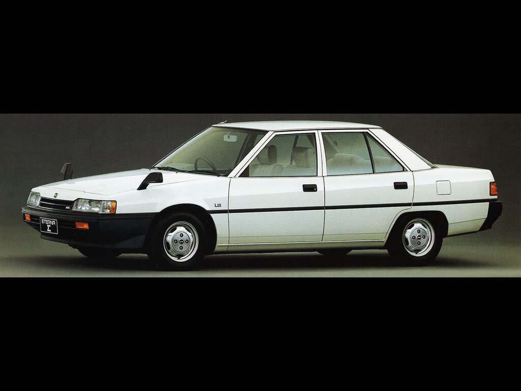 Mitsubishi Eterna 3 поколение, рестайлинг, седан (02.1986 - 01.1988)